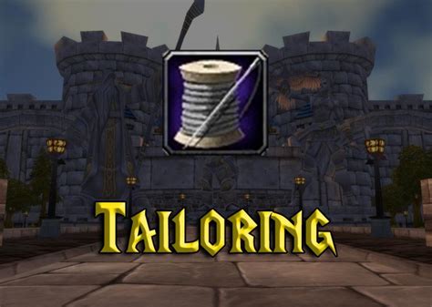 wow classic tailoring skill.